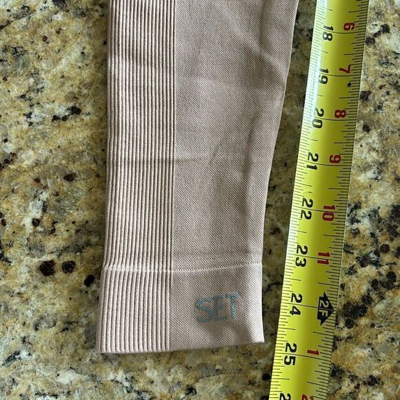 SET Active Sculpt Flex Leggings Fawn Pink size medium - Picture 11 of 12